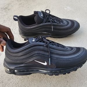 Nike Air Max 97 'Black Terry Cloth' Black/Anthracite/White Size 13